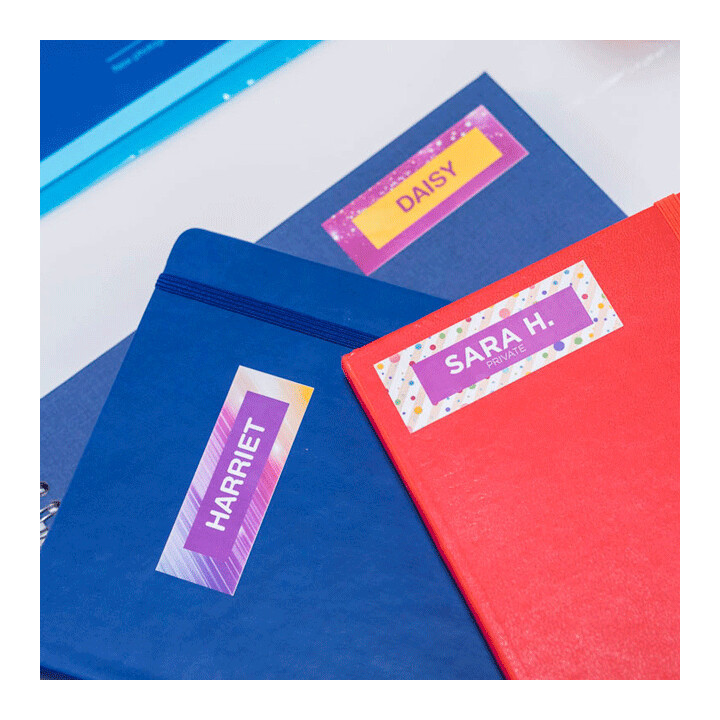 Brother CZ-1002 - Ruban d'étiquettes tout-en-couleur 12 mm de large
