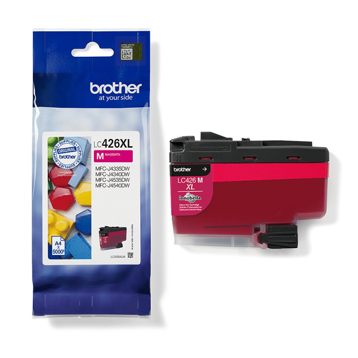 Brother LC426XLM - Cartouche d'encre XL transparente et durable - magenta