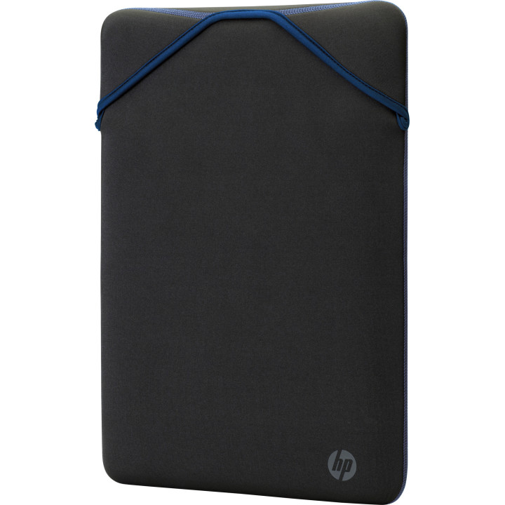 HP Housse de protection réversible pour PC portable 14 noire/bleue