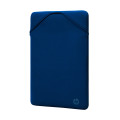 HP Housse de protection réversible pour PC portable 14 noire/bleue