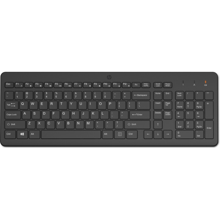 HP 220 WL KBD clavier Maison RF sans fil Noir