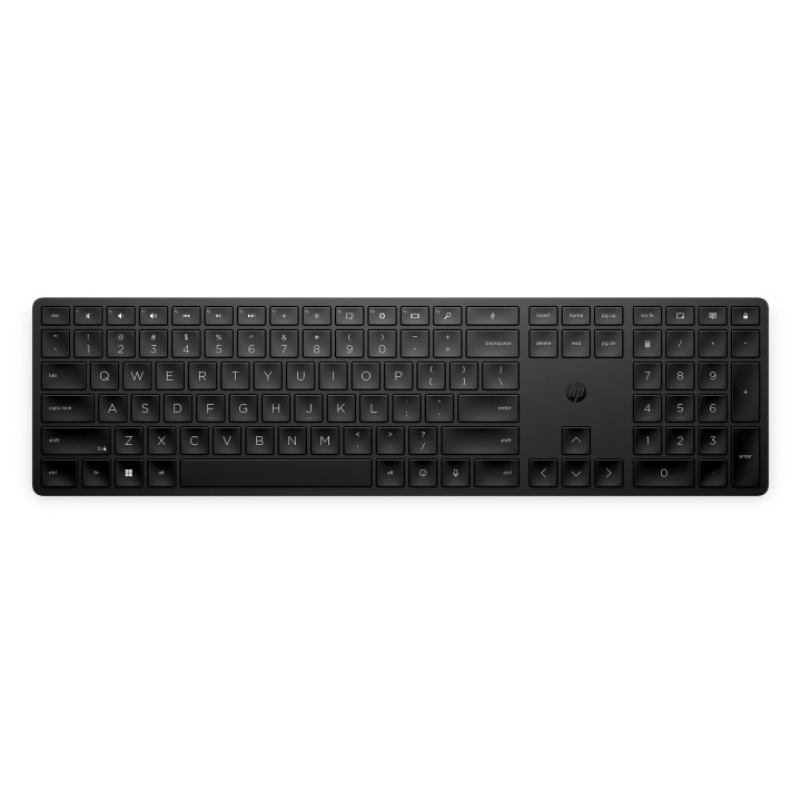 HP 450 WL BLK PROGRAMMABLE KBD clavier FR sans fil +USB Noir