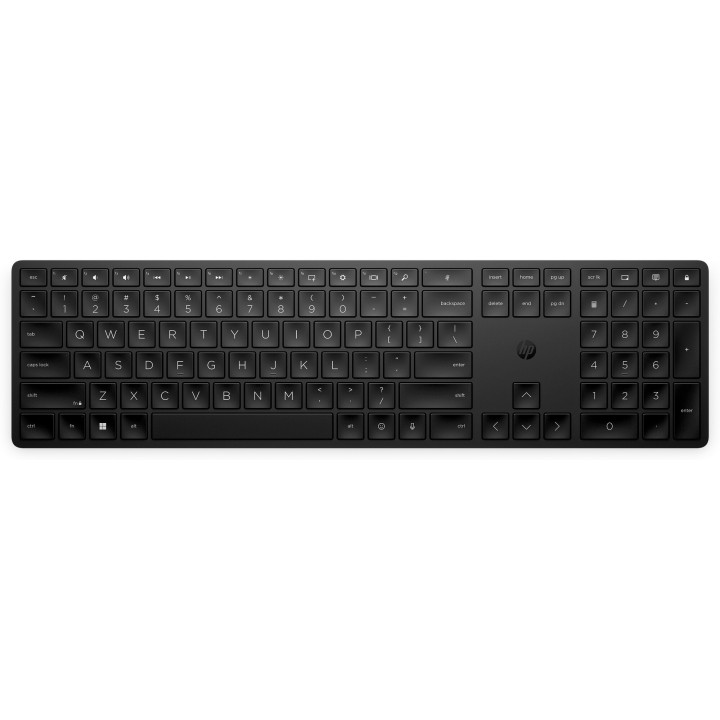 HP 455 PROGRAMMABLE WIRELESS KEYBOARD (FR) - Tastatur clavier Maison RF sans fil Noir