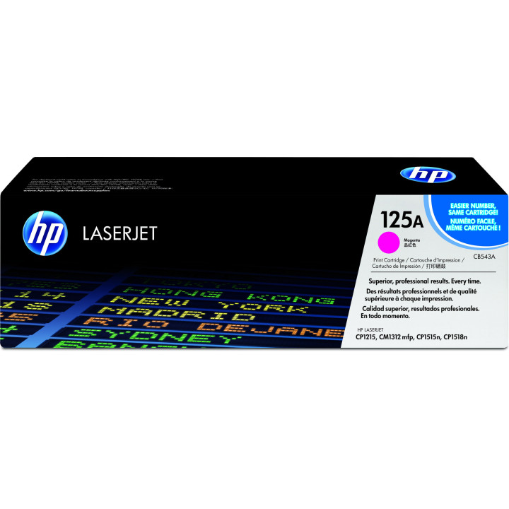 HP 125A toner LaserJet magenta authentique