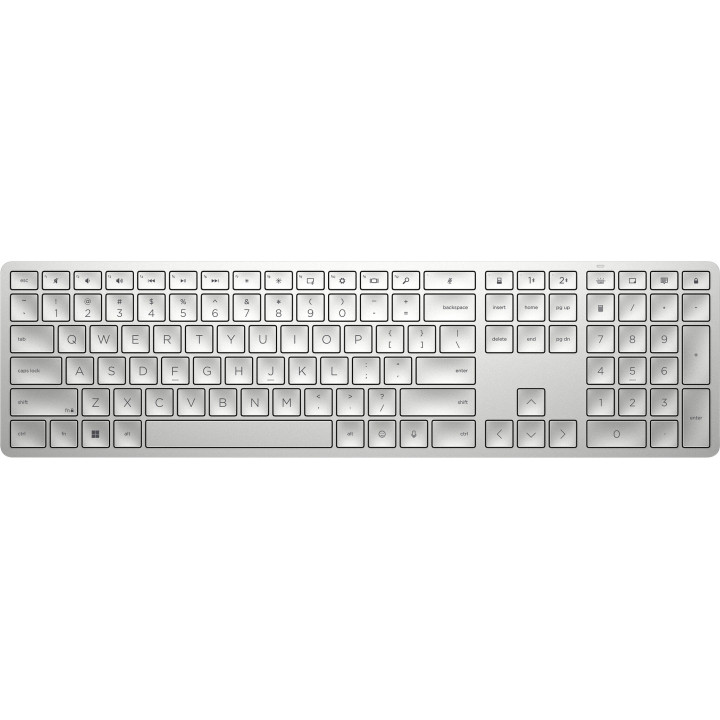 HP KBD 970 PROGRAMMABLE WL clavier Maison Bluetooth Argent