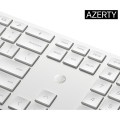 HP 650 WRLS KB/MSE COMBO WHT FR clavier Souris incluse Maison RF sans fil Blanc
