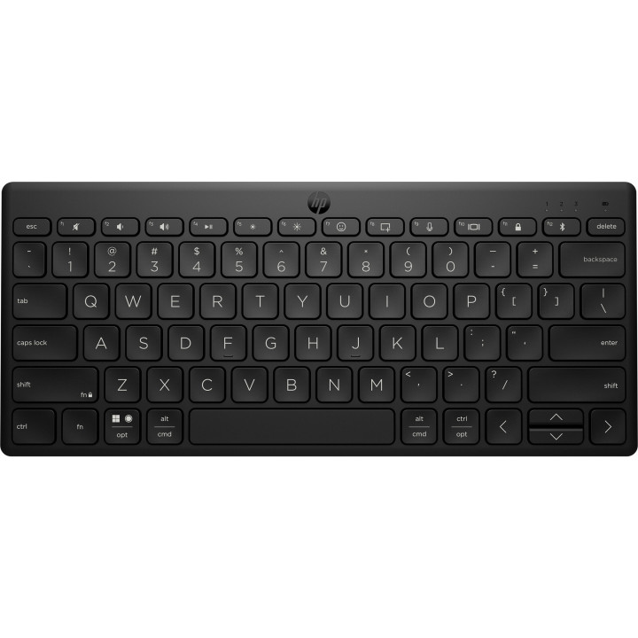 HP 355 Compact Multi France - Tastatur - Bluetooth 5 clavier Maison Noir