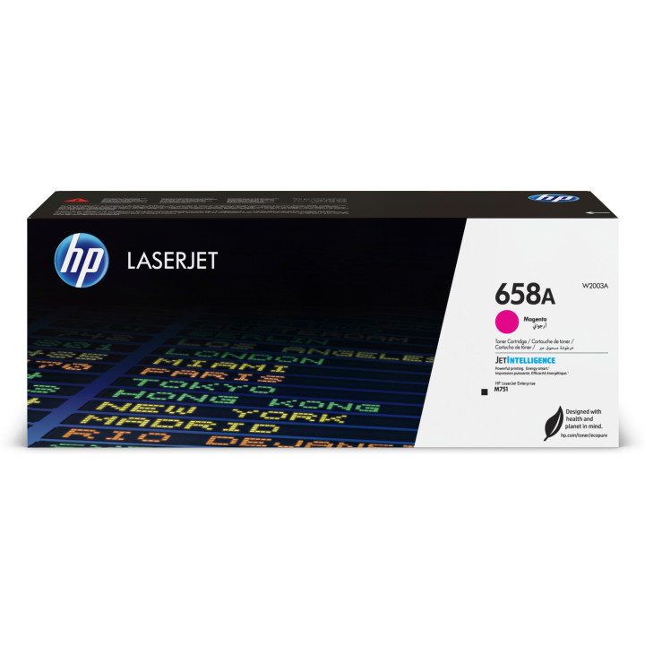 HP Toner magenta LaserJet 658A authentique