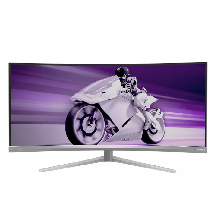 Philips 34M2C7600MV/00 LED display 86,4 cm (34") 3440 x 1440 pixels Wide Quad HD LCD Blanc