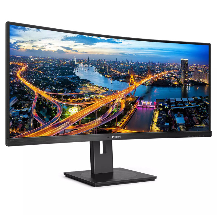 Philips B Line 345B1C/00 écran plat de PC 86,4 cm (34") 3440 x 1440 pixels Quad HD LCD Noir