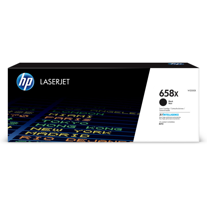 HP Toner noir LaserJetHP 658X authentique grande capacité