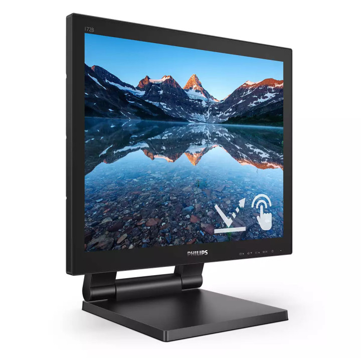 Philips 172B9TL/00 écran plat de PC 43,2 cm (17") 1280 x 1024 pixels Full HD LCD Écran tactile Noir