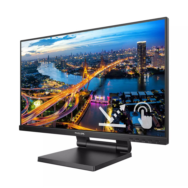 Philips 242B1TC/00 écran plat de PC 60,5 cm (23.8") 1920 x 1080 pixels Full HD LED Écran tactile Noir