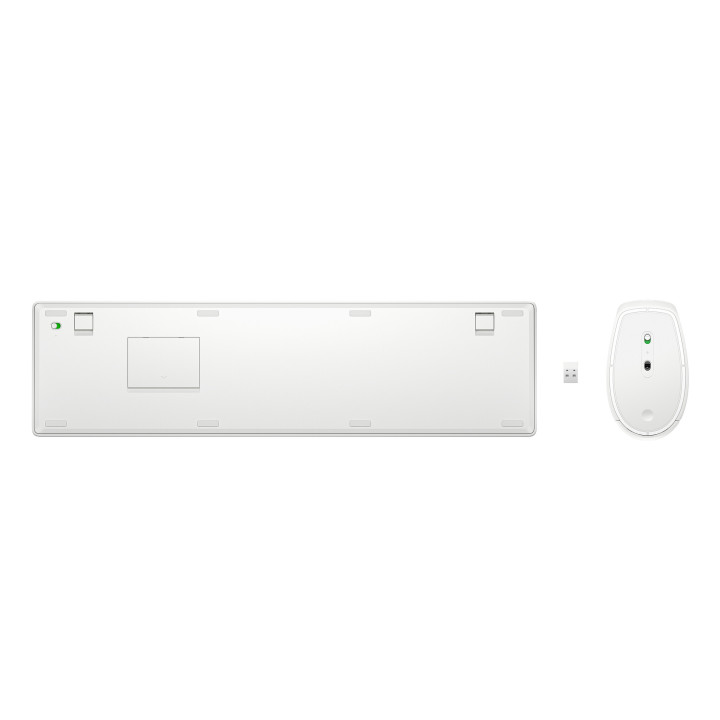 HP STORE 3PL clavier Souris incluse Universel RF sans fil Blanc