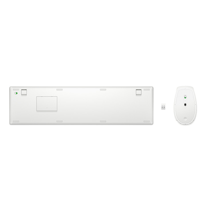 HP STORE 3PL clavier Souris incluse Universel RF sans fil Blanc