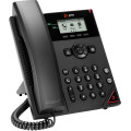 Poly Téléphone IP VVX 150 à 2 lignes et compatible PoE