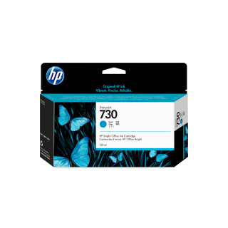 HP Cartouche d’encre 730 DesignJet cyan, 130 ml