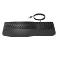 HP STORE 3PL clavier Bureau USB Noir