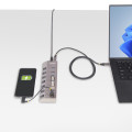 StarTech.com Hub USB-C avec Auto-Alimenté à 7 Ports - Hub USB Type C vers USB-A pour PC de Bureau/Portable - Hub USB 3.0 5Gbp