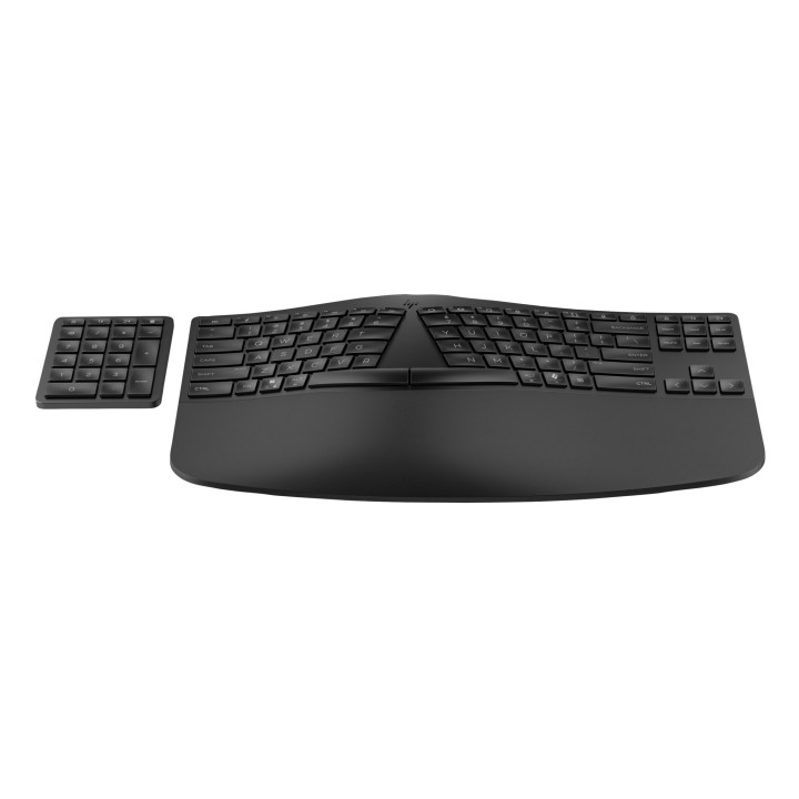 HP STORE 3PL clavier Maison RF sans fil + Bluetooth Noir