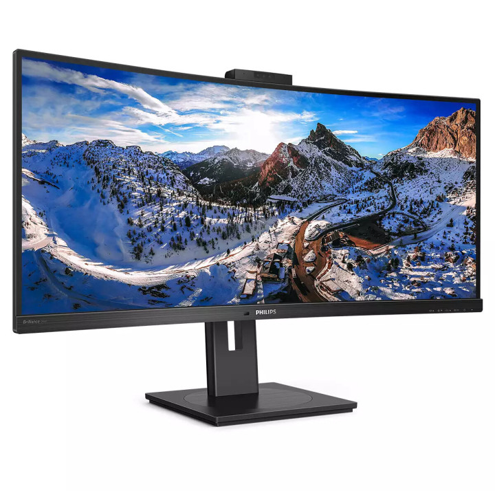 Philips P Line 346P1CRH/00 LED display 86,4 cm (34") 3440 x 1440 pixels UltraWide Quad HD Noir