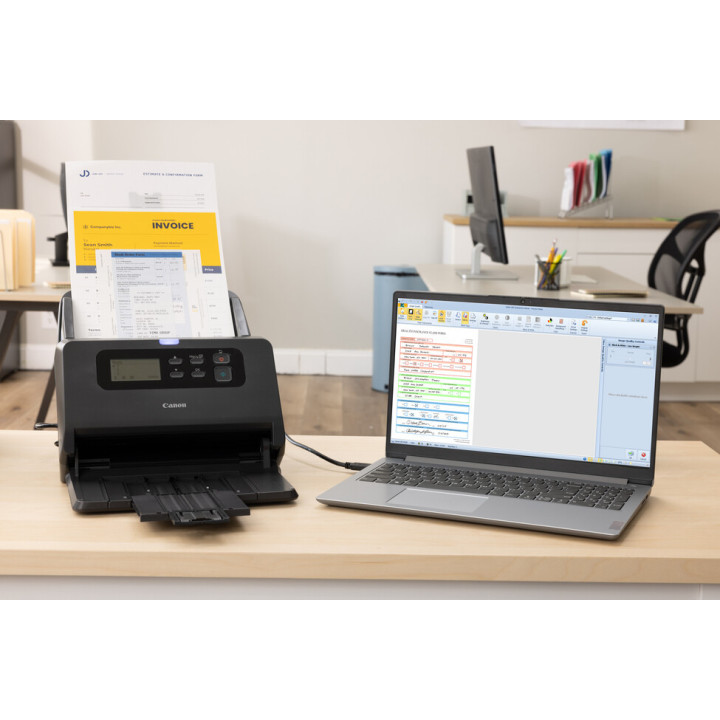Canon imageFORMULA DR-M260 Alimentation feuille à feuille de scanner 600 x 600 DPI A4 Noir