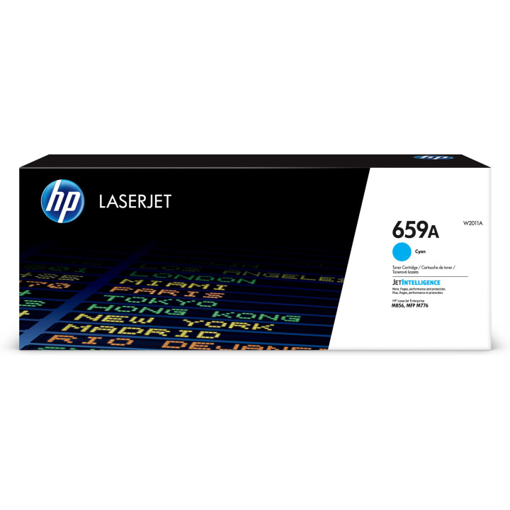 HP LaserJet Toner cyan 659A authentique