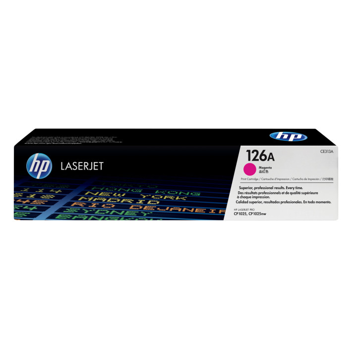 HP 126A toner LaserJet magenta authentique
