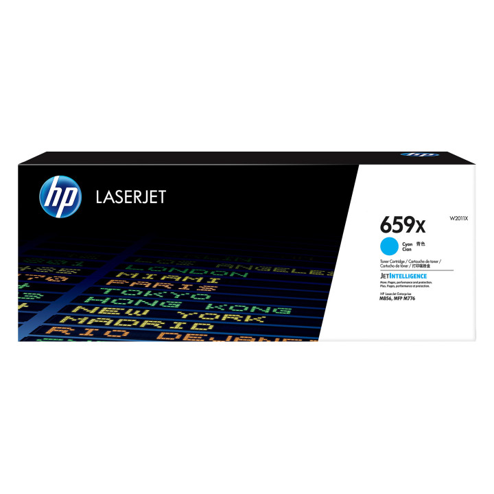 HP LaserJet Toner cyan 659X authentique grande capacité