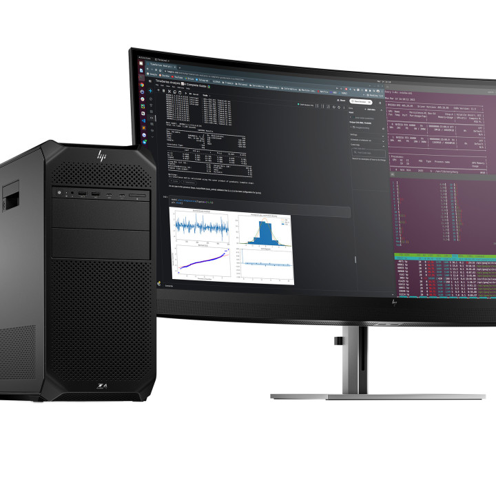 HP Z4 G5 Intel® Xeon® W w3-2435 32 Go DDR5-SDRAM 1 To SSD NVIDIA RTX A4000 Windows 11 Pro Tower Station de travail AI Worksta