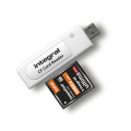 Integral INCRCF lecteur de carte mémoire USB 2.0 Blanc