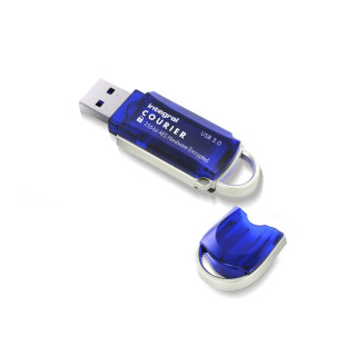 Integral INFD16GCOU3.0-197 lecteur USB flash 16 Go USB Type-A 3.2 Gen 1 (3.1 Gen 1) Bleu, Argent