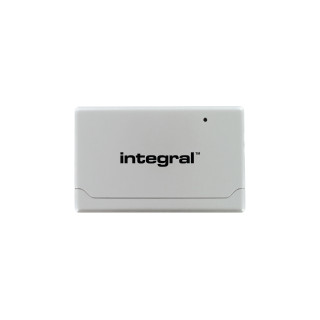 Integral INCRMULTI lecteur de carte mémoire USB 2.0 Blanc