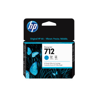 HP Cartouche d'encre DesignJet 712, cyan, 29 ml