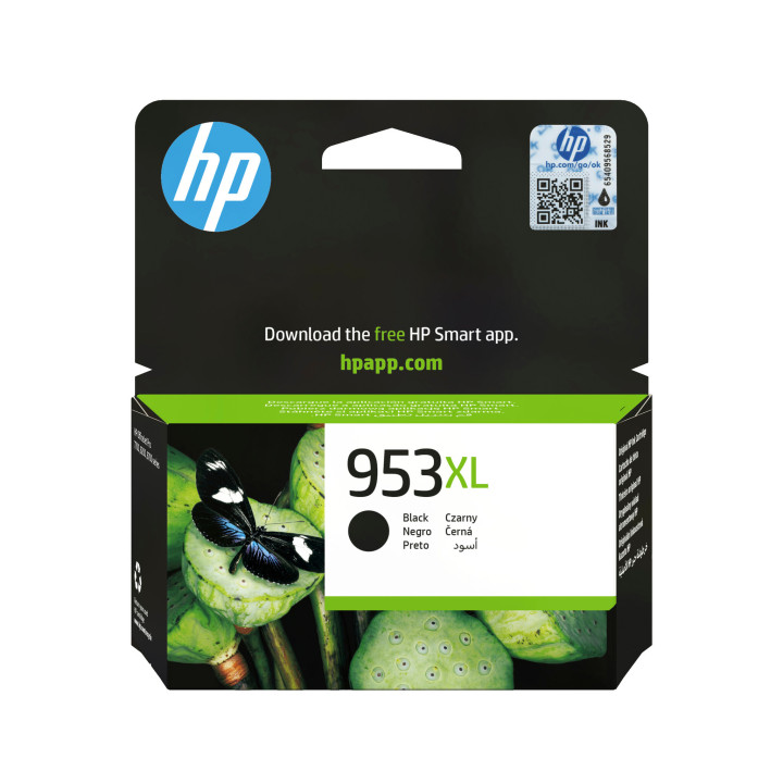 HP 953XL Cartouche d’encre noire grande capacité authentique