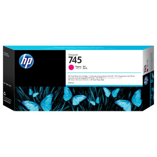 HP Cartouche d'encre DesignJet 745 magenta, 300 ml