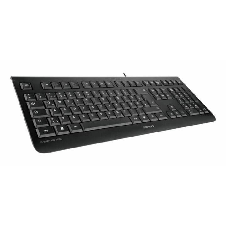 CHERRY KC 1000 clavier Universel USB AZERTY Belge Noir
