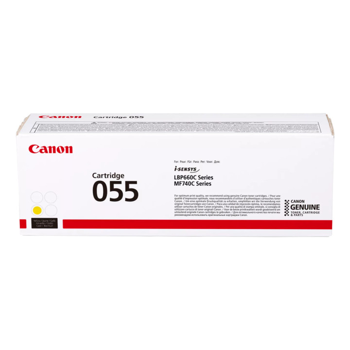 Canon 055 Cartouche de toner 1 pièce(s) Original Jaune