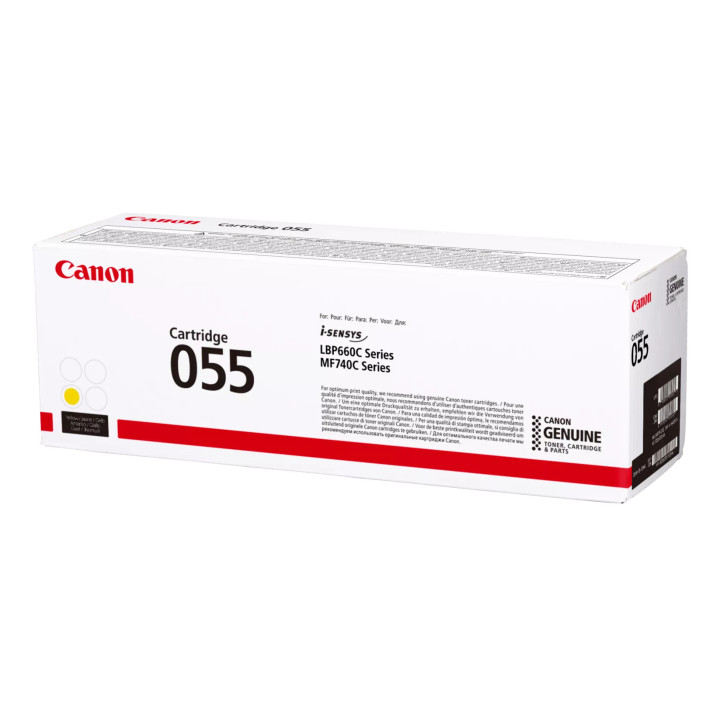 Canon 055 Cartouche de toner 1 pièce(s) Original Jaune