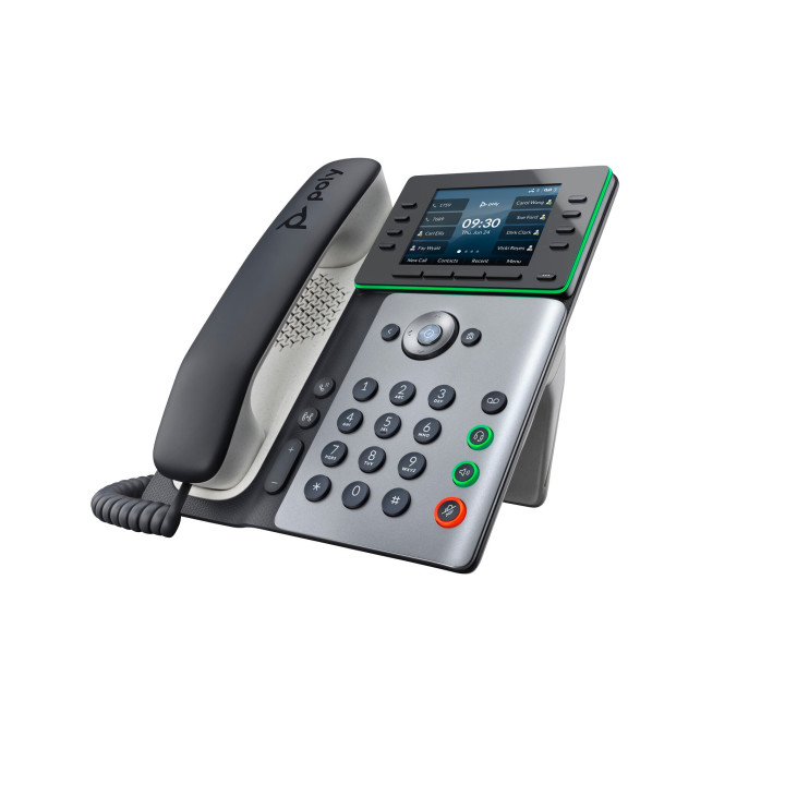 Poly Téléphone IP Edge E350 compatible PoE