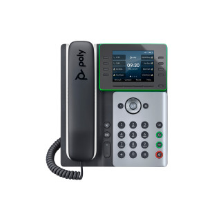 Poly Téléphone IP Edge E300 compatible PoE