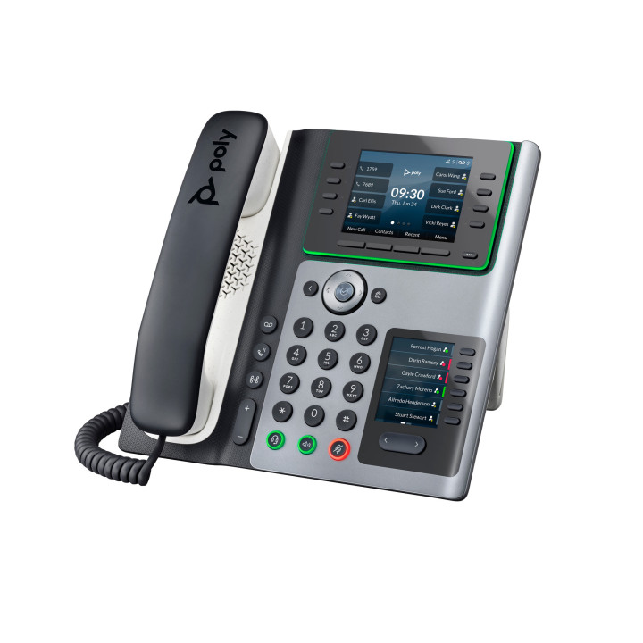 Poly Téléphone IP Edge E450 compatible PoE