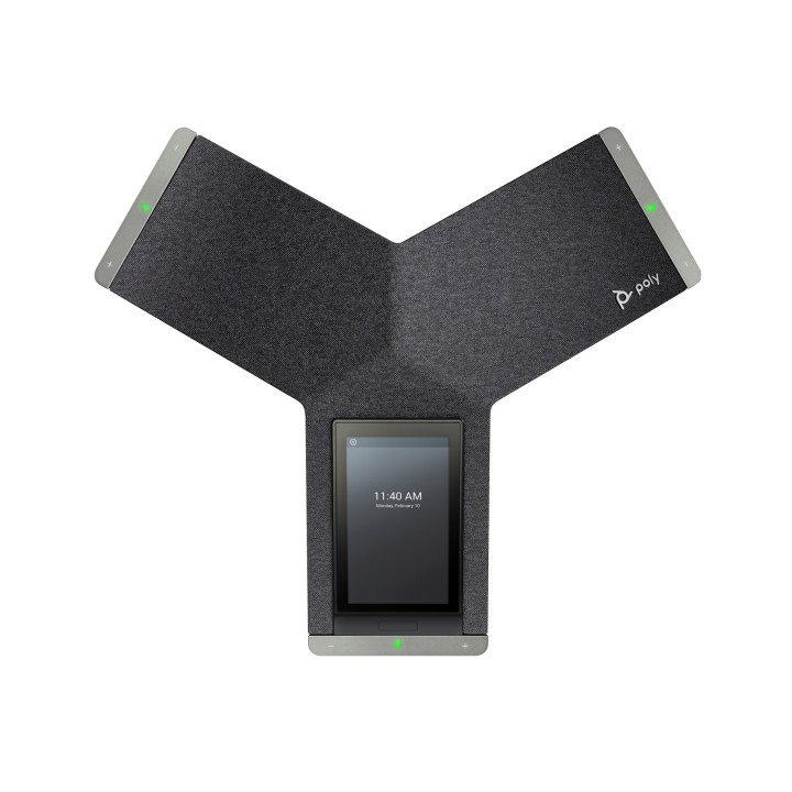 Poly Téléphone de conférence IP Trio C60 pour Microsoft Teams et compatible PoE sans radio