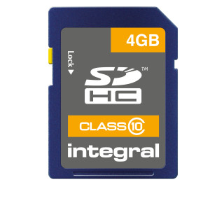 Integral INSDH4G10V1 mémoire flash 4 Go SD UHS-I