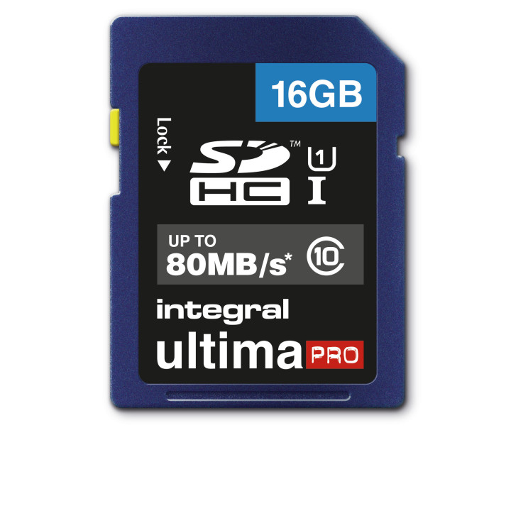 Integral INSDH16G10-80U1 mémoire flash 16 Go SD UHS-I