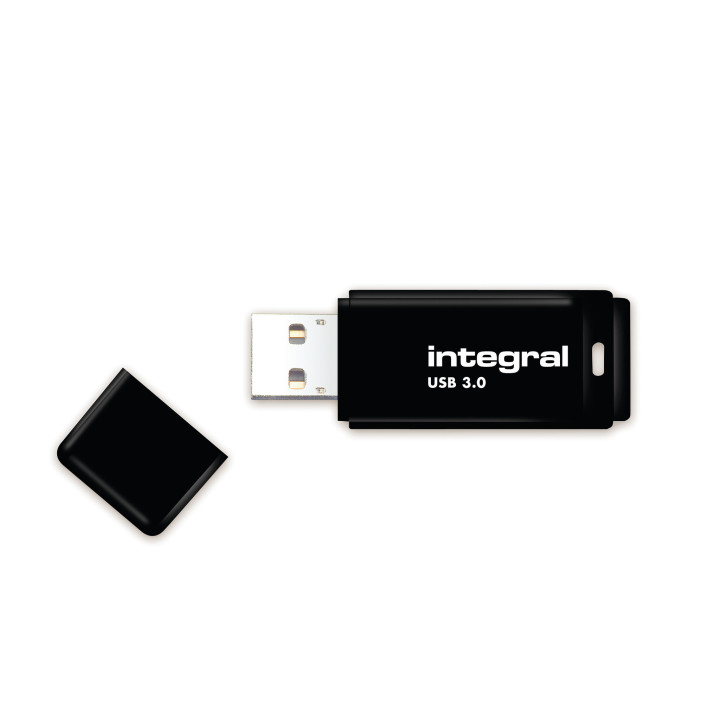Integral INFD64GBBLK3.0 lecteur USB flash 64 Go USB Type-A 3.2 Gen 1 (3.1 Gen 1) Noir