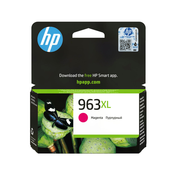 HP 963XL Cartouche d'encre magenta authentique, grande capacité
