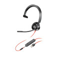 POLY Blackwire 3315-M Microsoft Teams Certified USB-A + 3.5mm Mono Headset