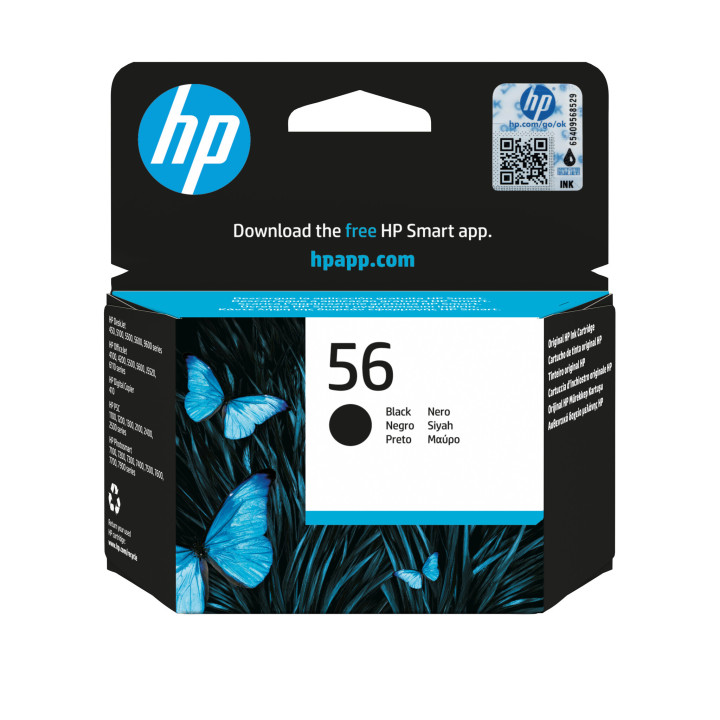 HP 56 cartouche d'encre noir authentique