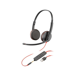 Poly Micro-casque stéréo USB-A Blackwire 3225 (lot)